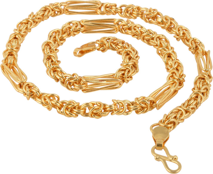 thick Gold-plated Plated Brass Chain 