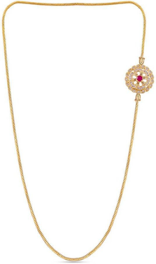 KALYANI COVERING Mugappu Chain Gold 