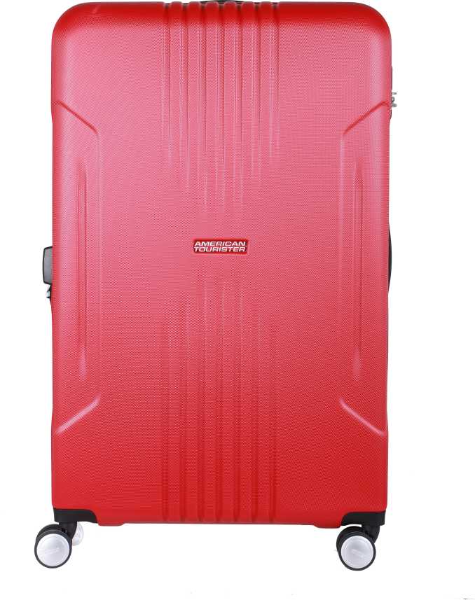 AMERICAN TOURISTER Tracklite Spinner Trolley 78 cm (Red) Expandable Check-in Suitcase - 31 inch Red - Price in India | Flipkart.com