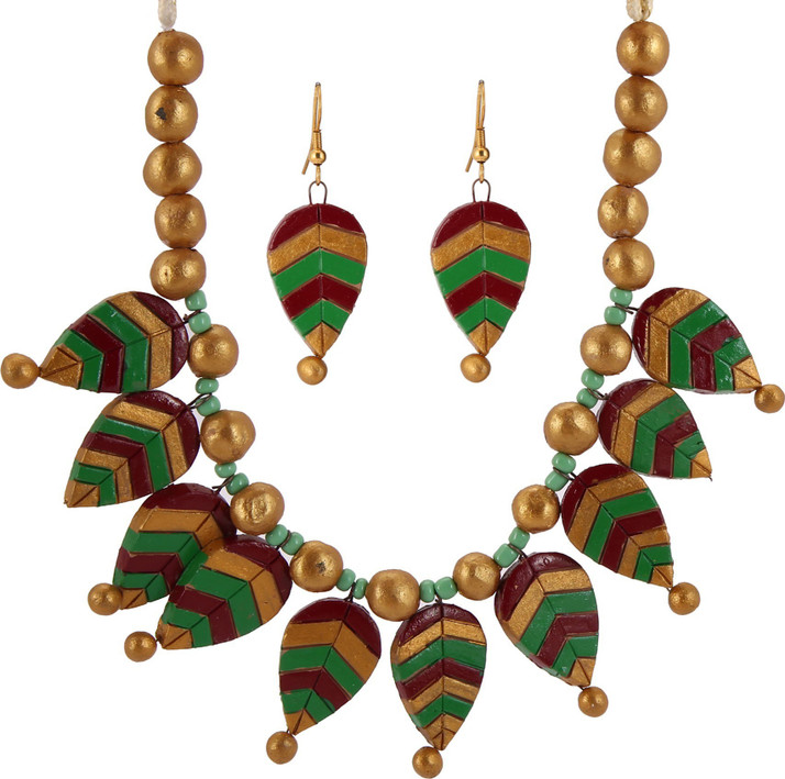 terracotta jewellery flipkart
