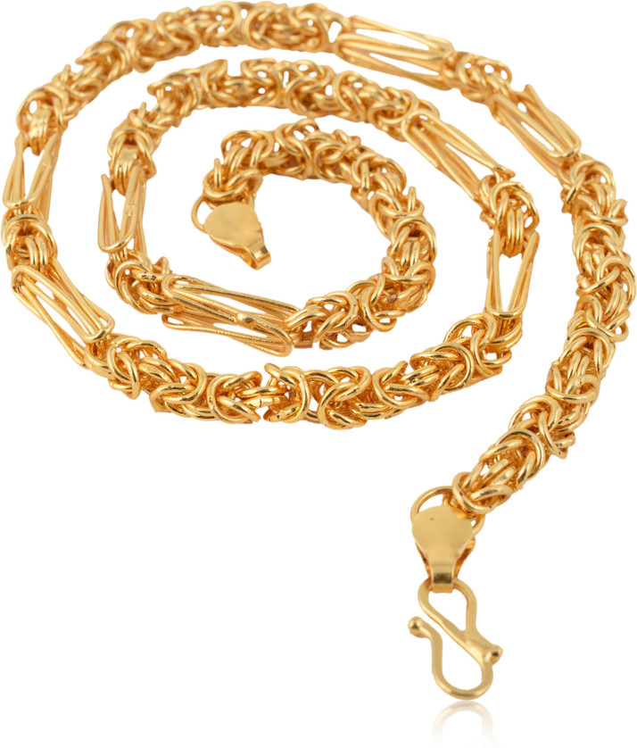 thick Gold-plated Plated Brass Chain 