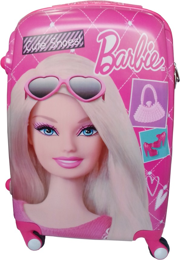 pink barbie suitcase