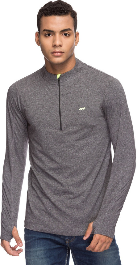 FBB - SPUNK Solid Men Mandarin Collar 