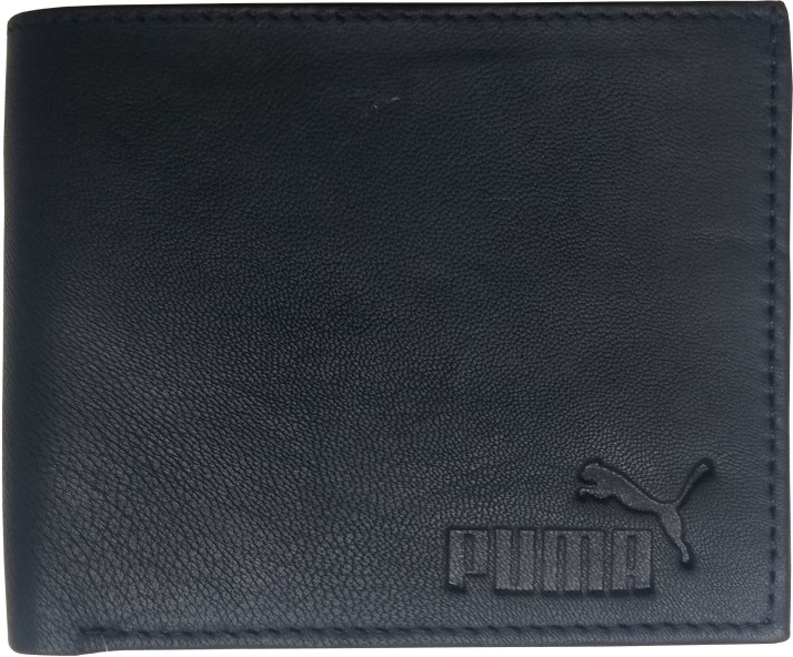 Puma Men Casual Black Genuine Leather 