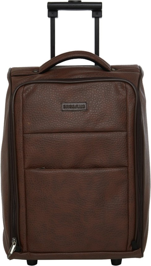 leather trolley luggage