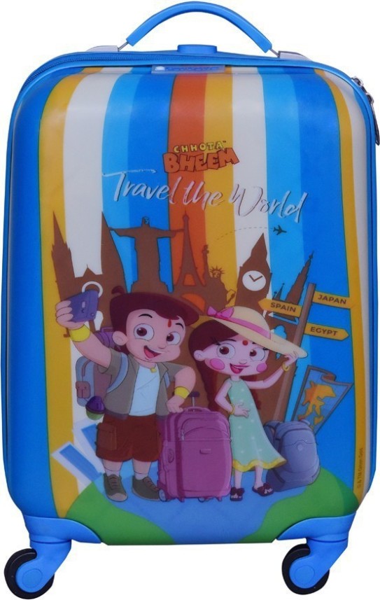 chota bheem trolley bags