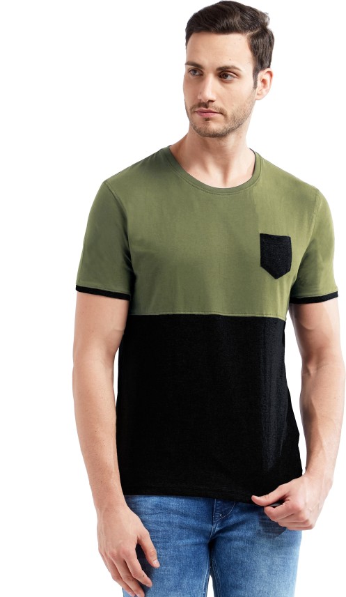 black t shirt mens flipkart