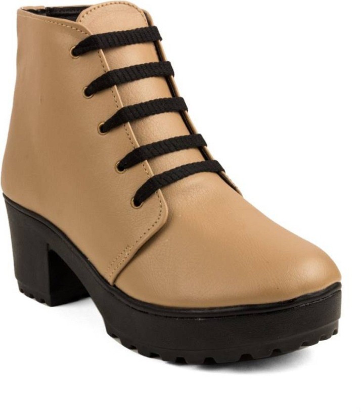 casual lace up boots womens