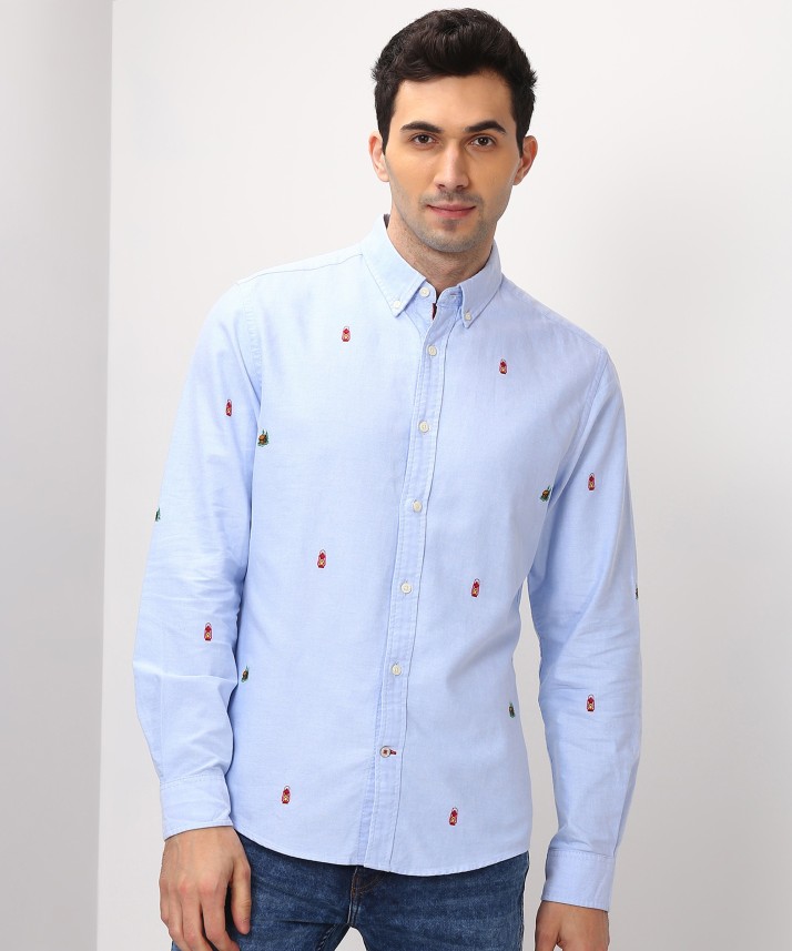 tommy hilfiger embroidered shirt