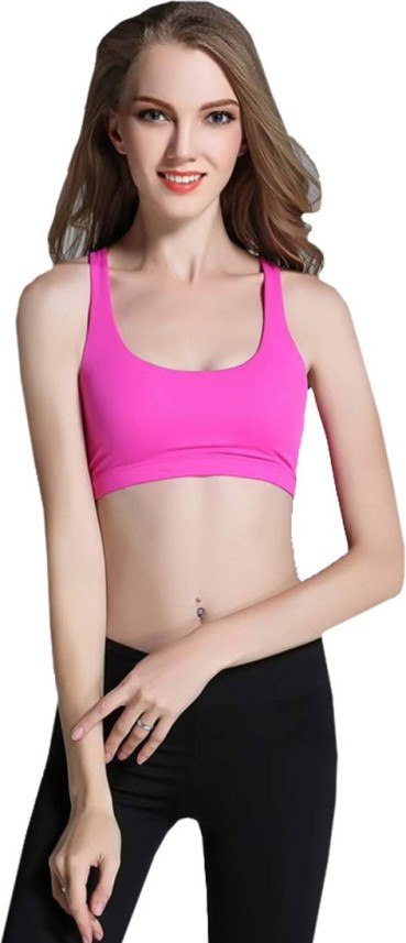 sports bra with non removable padding