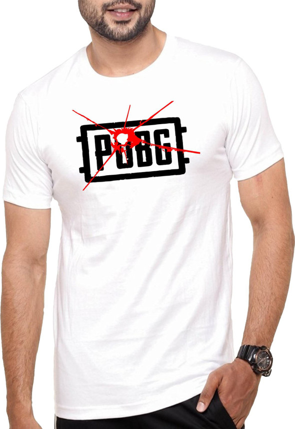 PUBG BY PALI'S Graphic Print Men Round 