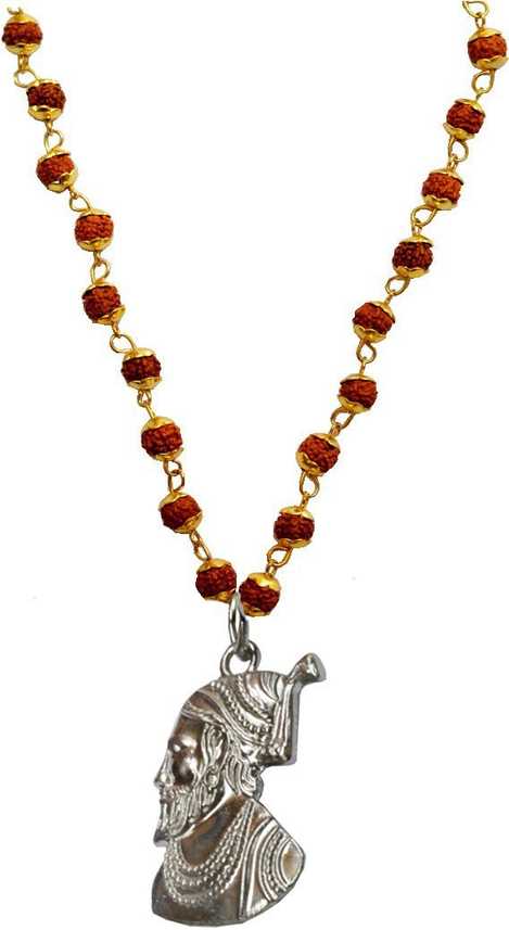 Men Style Chhatrapati Shivaji Maharaj Locket Sterling Silver