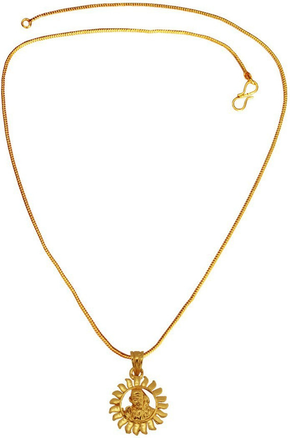 Design Mini Gold-plated Brass Pendant 