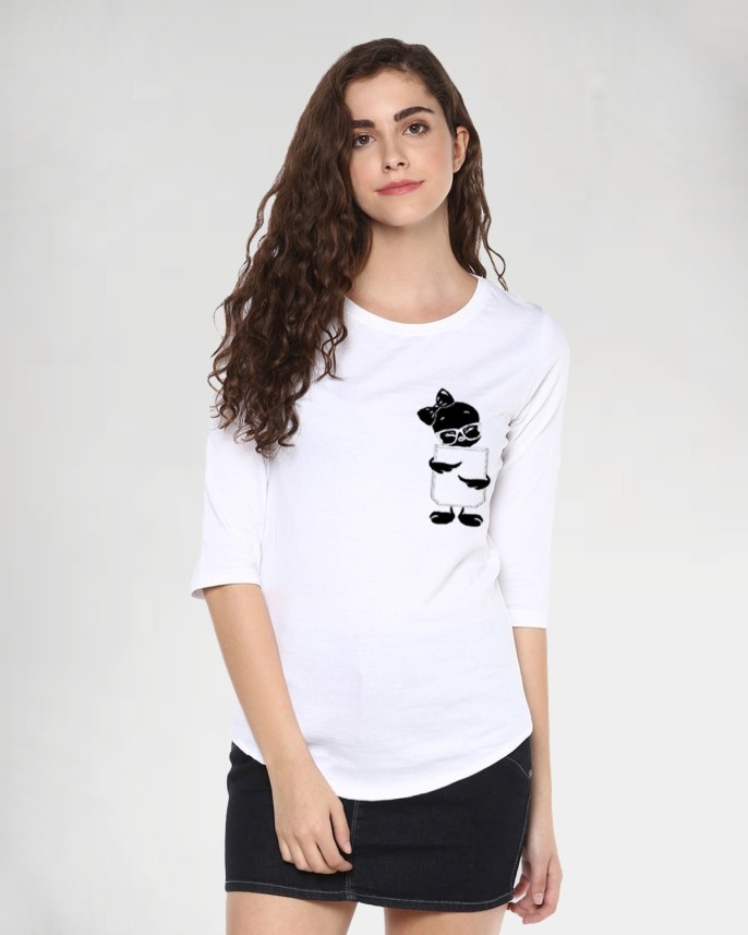 white t shirt flipkart