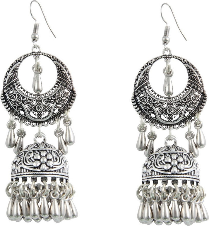 oxidised earrings flipkart