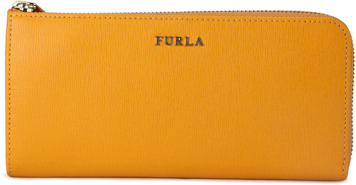 furla yellow wallet