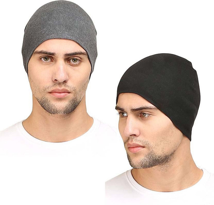 ALAMOS Combo Stylish Helmet Cotton Cap 
