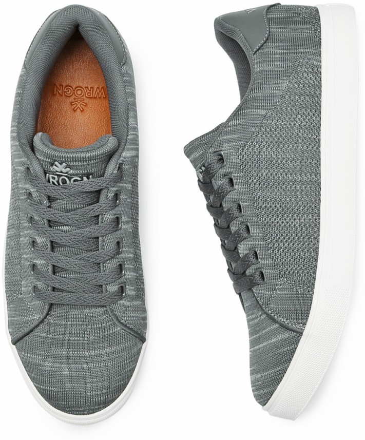 wrogn men grey sneakers