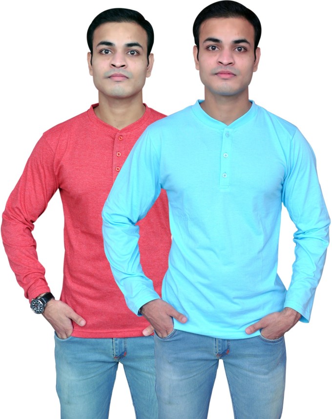 henley t shirts flipkart