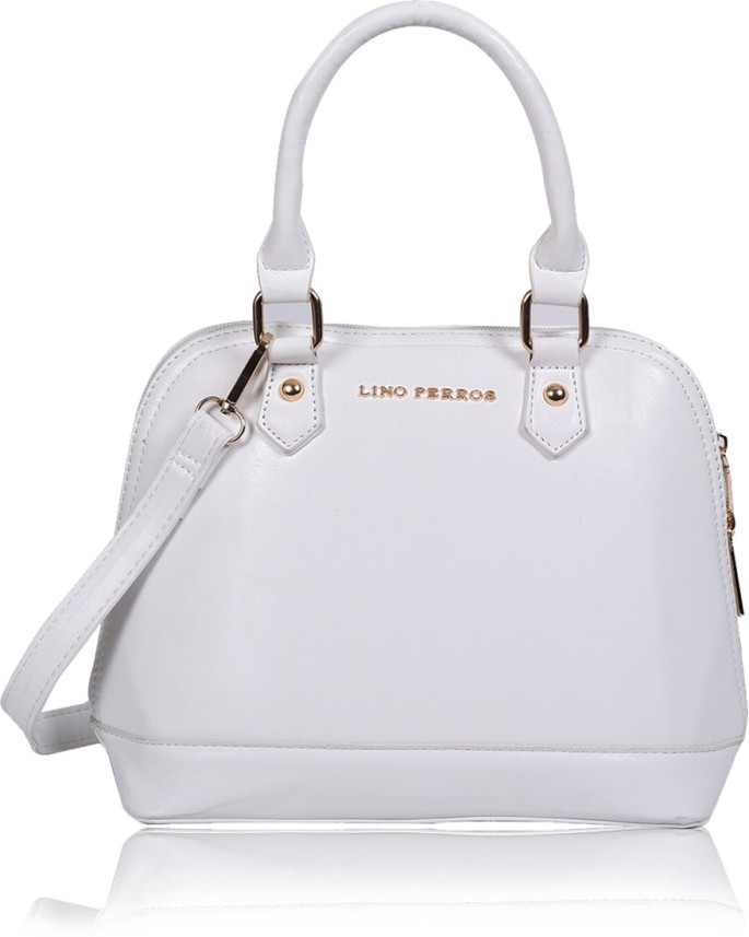 lino perros white sling bag