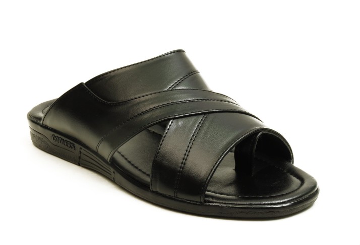 liberty coolers men's black slippers