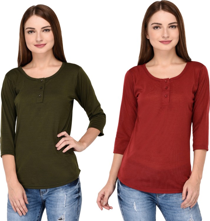 henley t shirts flipkart