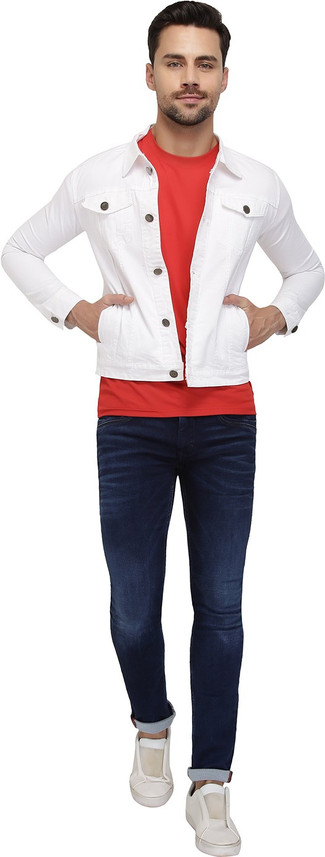 denim jacket men flipkart