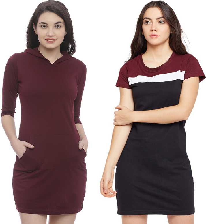 The Dry State Women T Shirt Maroon Dress Buy The Dry State Women T Shirt Maroon Dress Online At Best Prices In India Flipkart Com