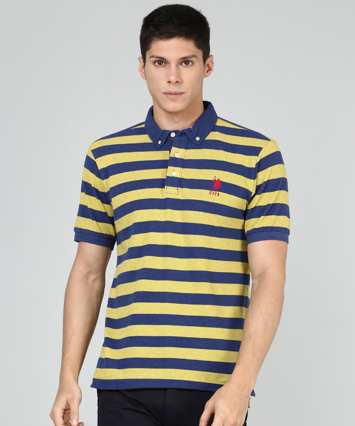 us polo striped t shirt