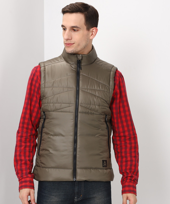 reebok sleeveless jacket
