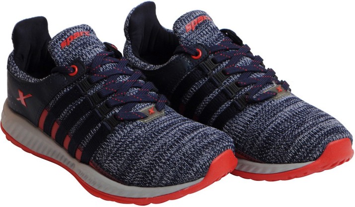 sparx men's mesh running shoes