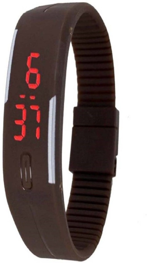 led stylish watch