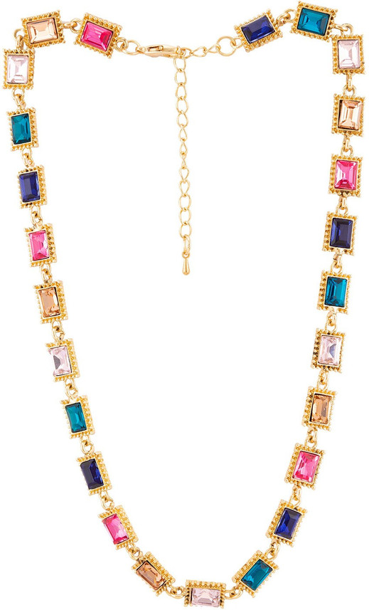 Globus Multi-colored Stone Gold 