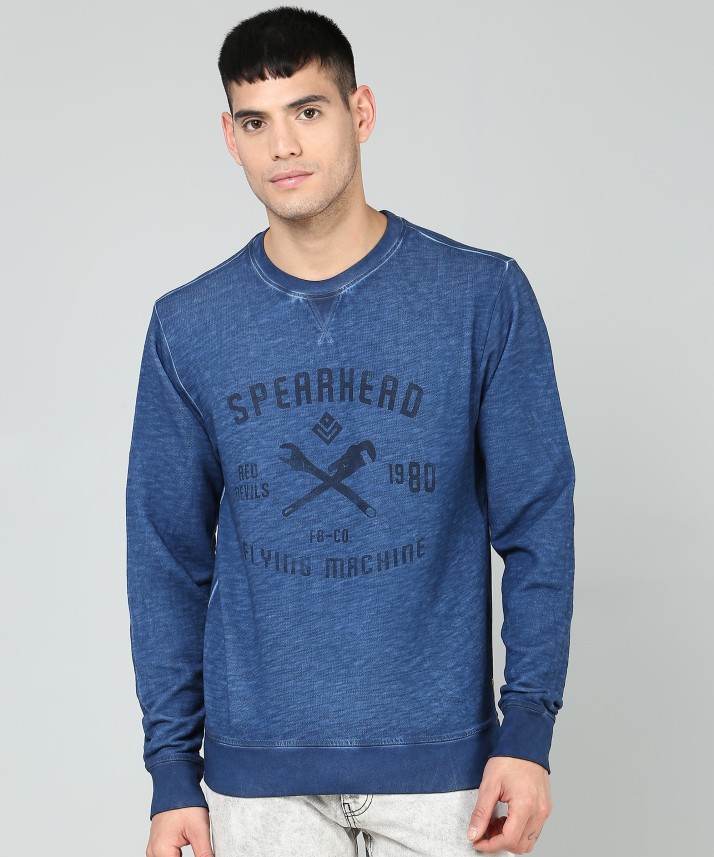 flying machine men's sweatshirt