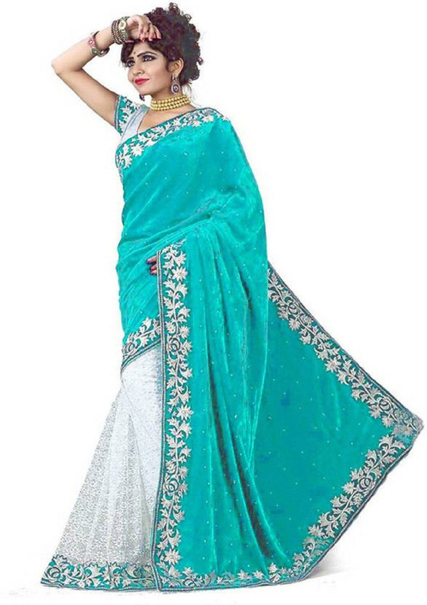 velvet saree flipkart