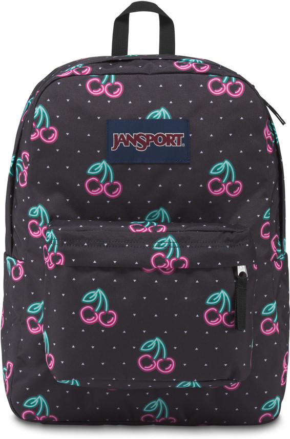 cherry jansport backpack