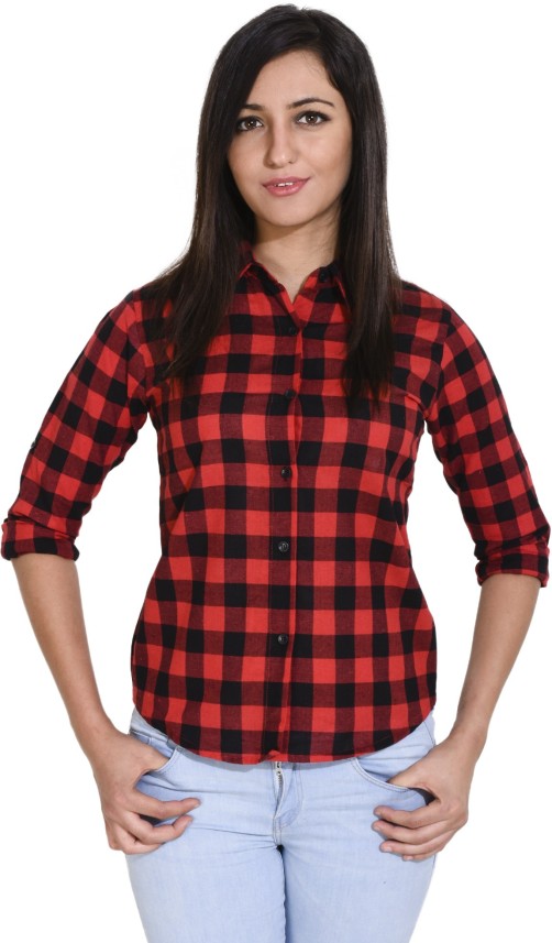 checked shirt womens h