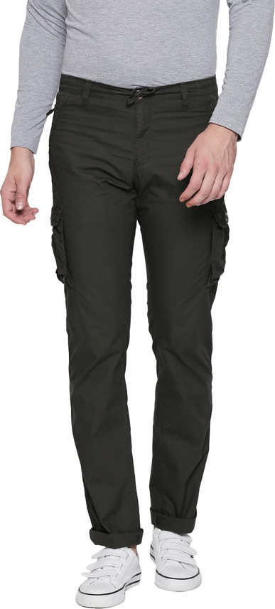 Buy bEEVEE Regular Fit Men Dark Green 