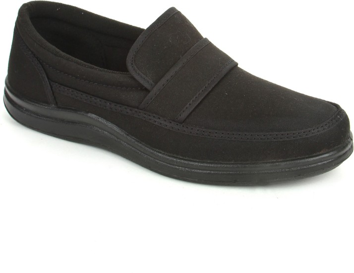 3070-27-Black Casual Shoes For Men 