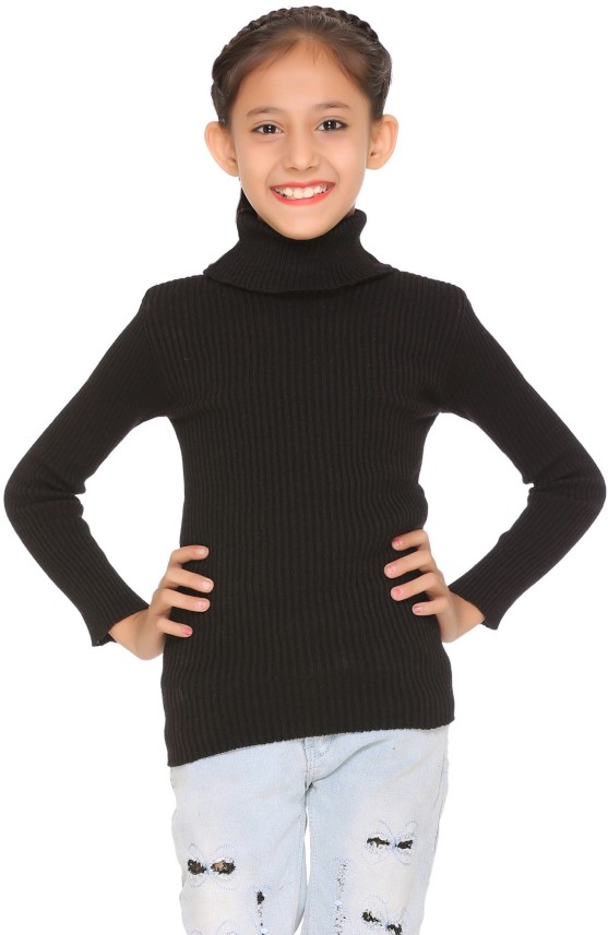 kids high neck sweater