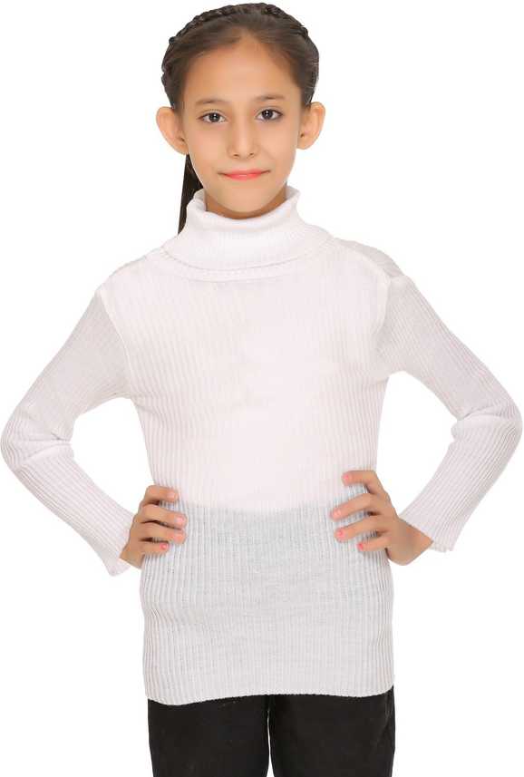 In Love Solid High Neck Casual Boys Girls White Sweater Buy In Love Solid High Neck Casual Boys Girls White Sweater Online At Best Prices In India Flipkart Com