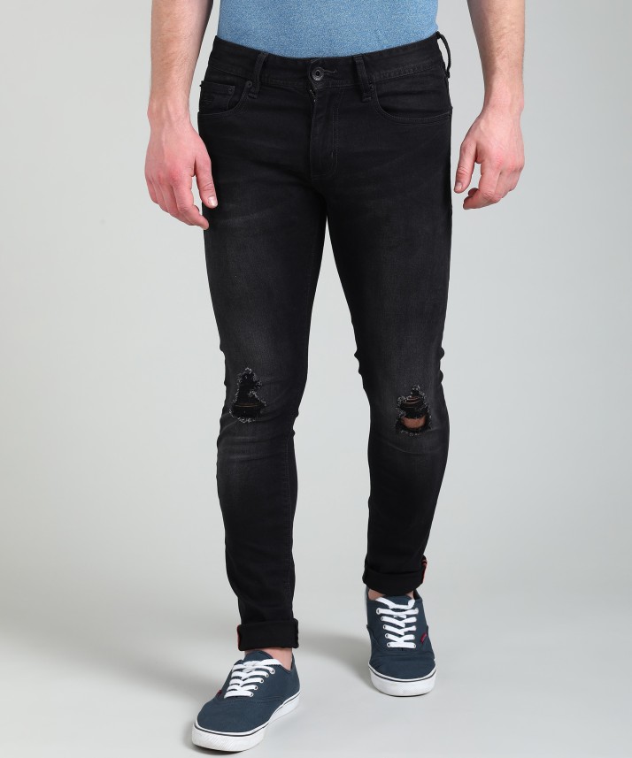 superdry black jeans mens