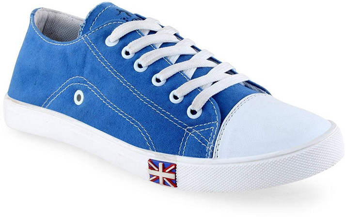 blue smart casual shoes