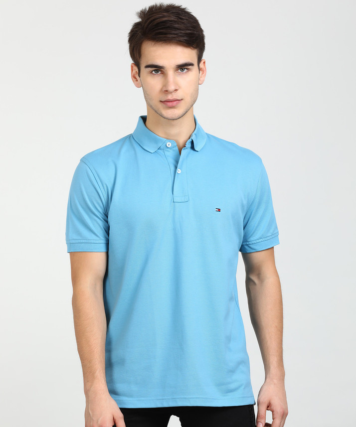 light blue tommy hilfiger polo