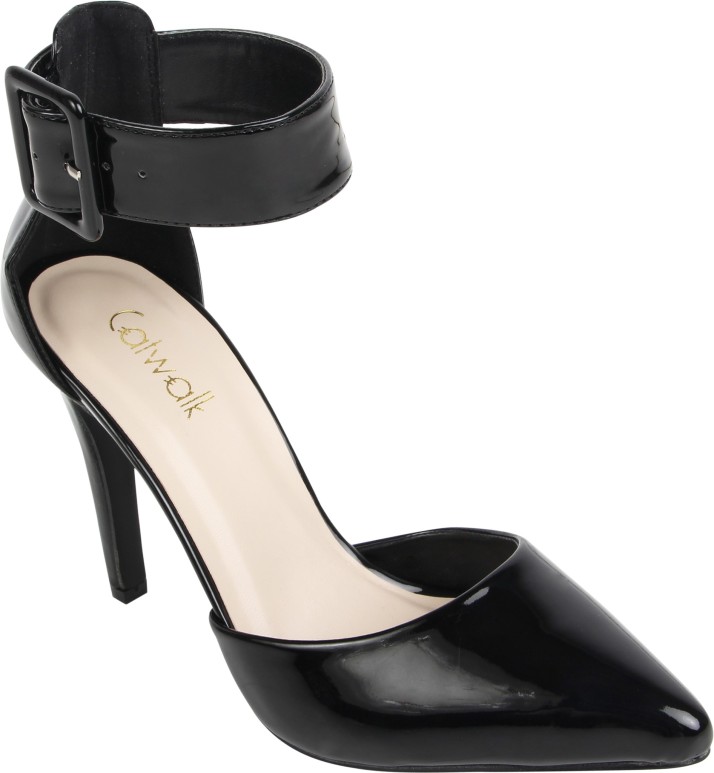 catwalk black heels