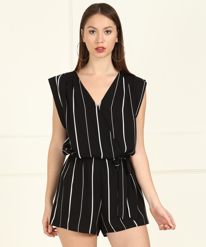 black jumpsuit flipkart