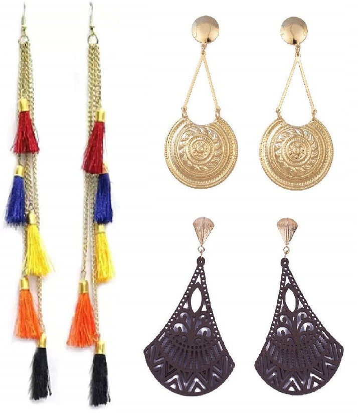 flipkart long earrings