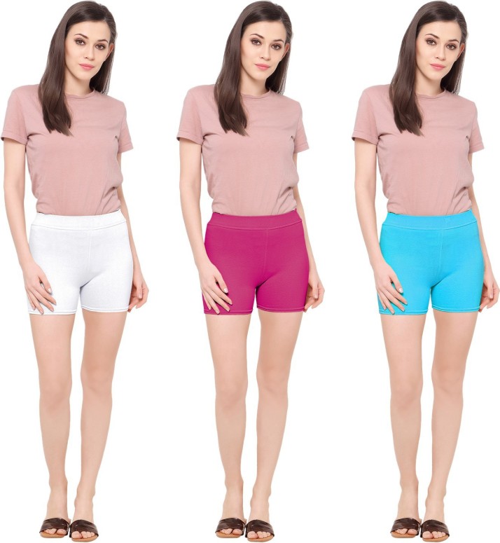 light pink cycling shorts