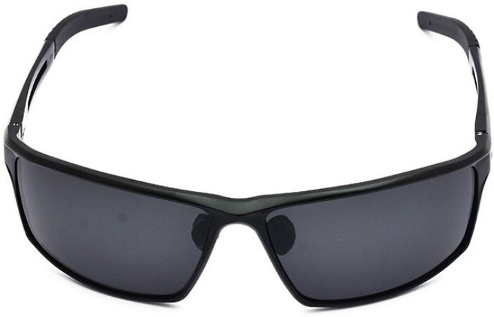 black sports sunglasses