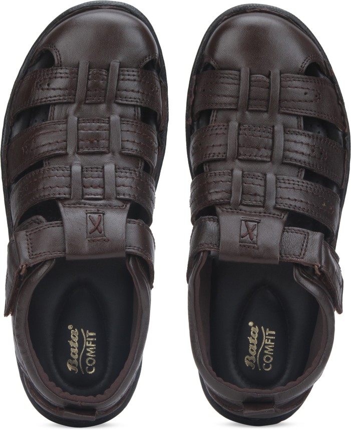 Bata Men Brown Sandals - Buy Bata Men 